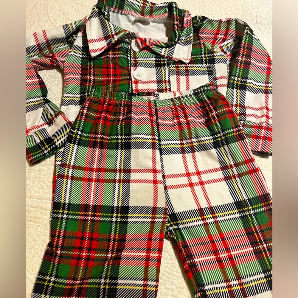 Plaid PJ’s brother set